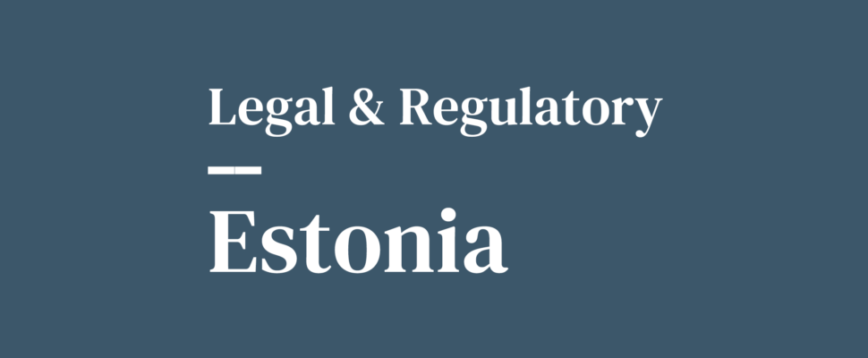 Regulatory Reform: Estonia